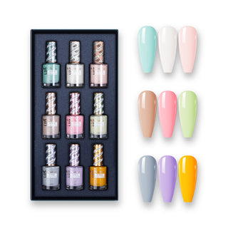 DREAMY DREAM - LDS Holiday Nail Lacquer Collection: 001, 180, 181, 005, 006, 008, 009, 010, 011