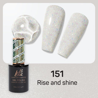 LDS 151 White ice - LDS Gel Polish 0.5oz