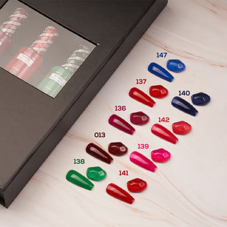 BACKSTAGE SECRET - LDS Holiday Healthy Nail Lacquer Collection: 013; 136; 137; 138; 139; 140; 141; 142; 147