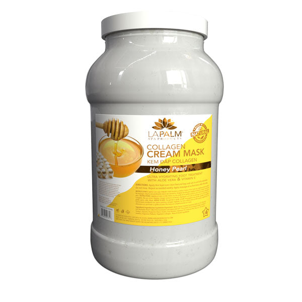 La Palm Collagen Cream Mask - Honey Pearl - 1 Gallon