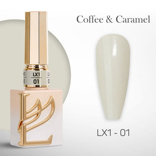LAVIS LX1 - 01 - Gel Polish 0.5 oz - Coffee & Caramel Collection