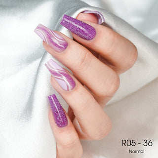 LAVIS Reflective R05 - 36 - Gel Polish 0.5 oz - Glow With The Flow Reflective Collection