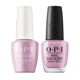 OPI Gel Nail Polish Duo - P32 Seven Wonders of OPI - Purple Colors