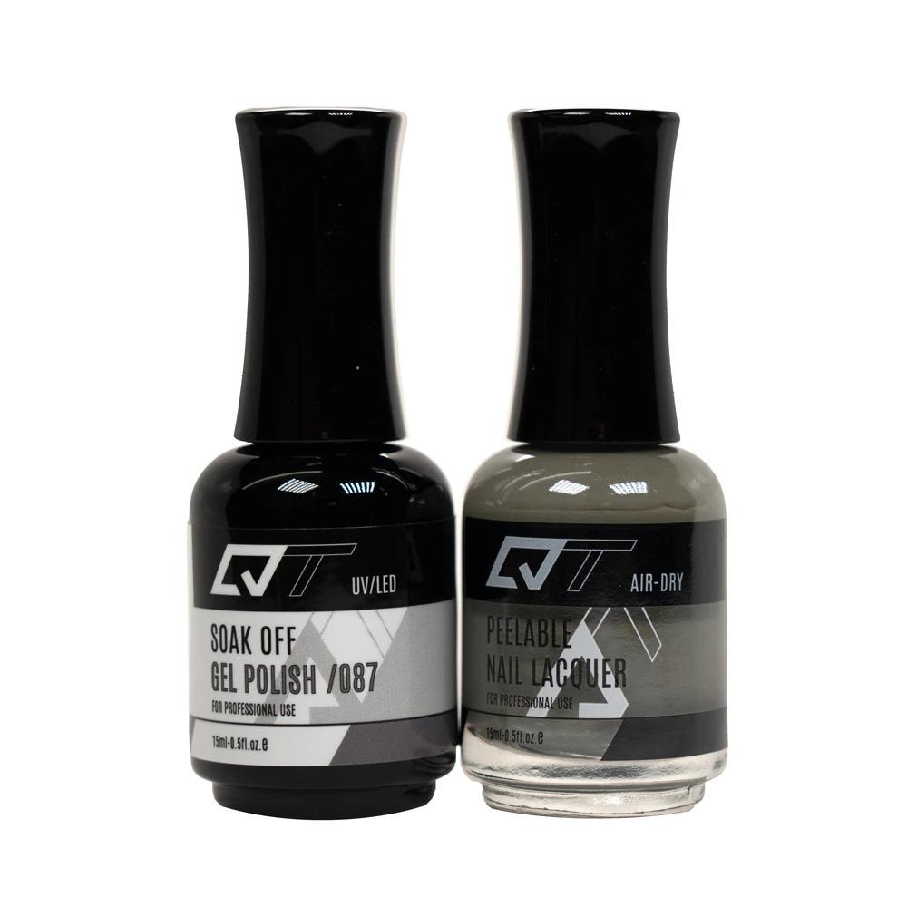  QT 087 - QT Gel Polish & Matching Nail Lacquer Duo Set - 0.5oz by Gelixir sold by DTK Nail Supply