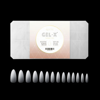 Apres Gel-X Ombre Tips  - Sculpted Almond Medium
