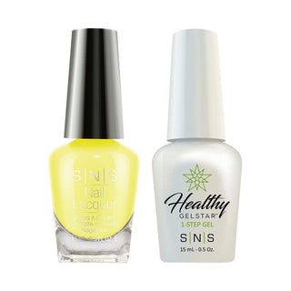 SNS BD01 - Fashionista Yellow - Gel & Lacquer Combo 0.5oz