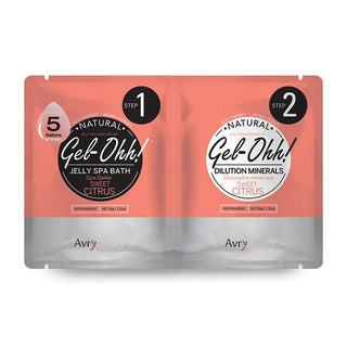 AVRY BEAUTY - CASE OF 30 - Gel-Ohh! Jelly Spa Bath - SWEET CITRUS