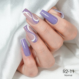 LAVIS Reflective R02 - 11 - Gel Polish 0.5 oz - Glow With The Flow Reflective Collection