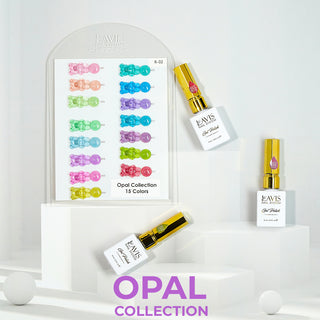 LAVIS Reflective R02 - Gel Polish 0.5 oz - Opal Collection