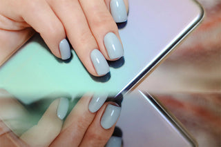Blueberry Milk Nails Are the Freshest Manicure for Summer 2023
