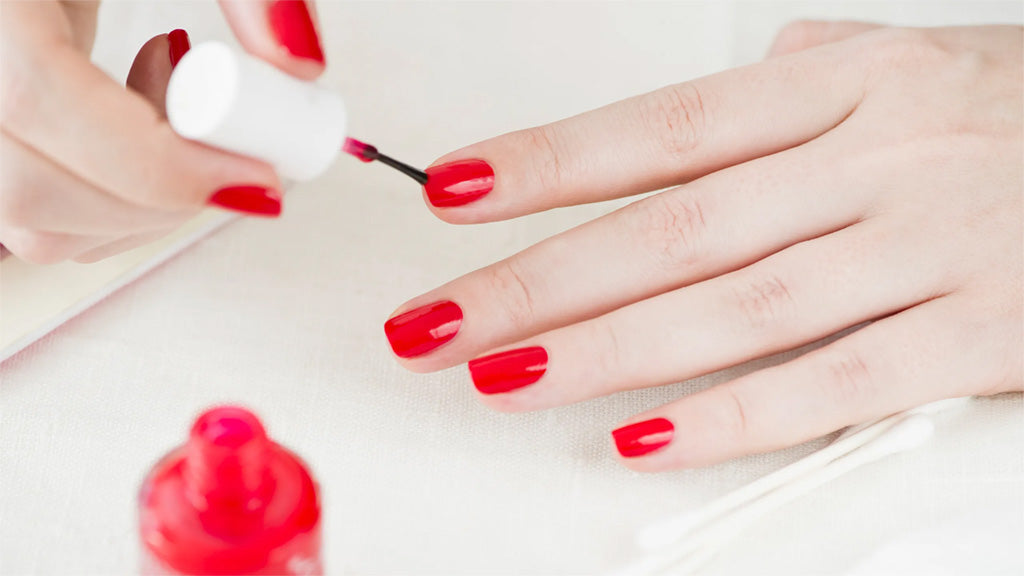 Candy Apple Red Nails