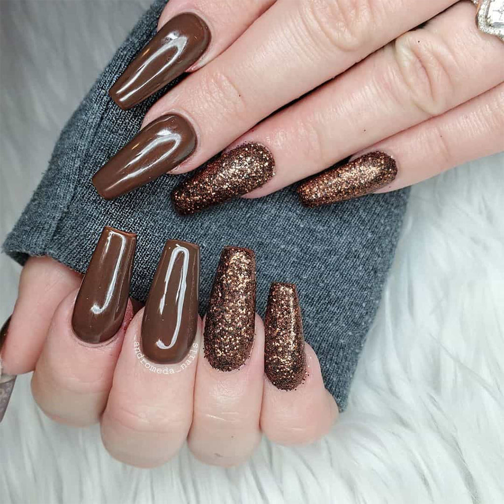 Elegant Brown Nail Designs