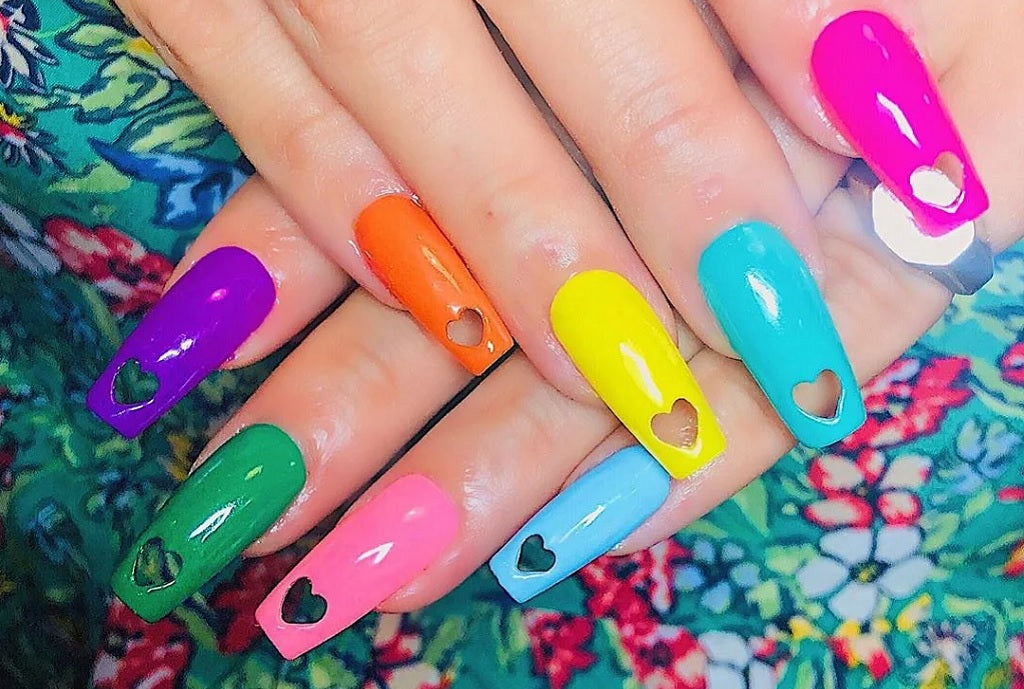 Hole Punch Nail Trend