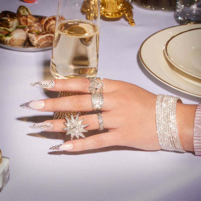 Buy ROSALINE Luxury GEL X Reusable Press on Nails Medium Online in India   Etsy