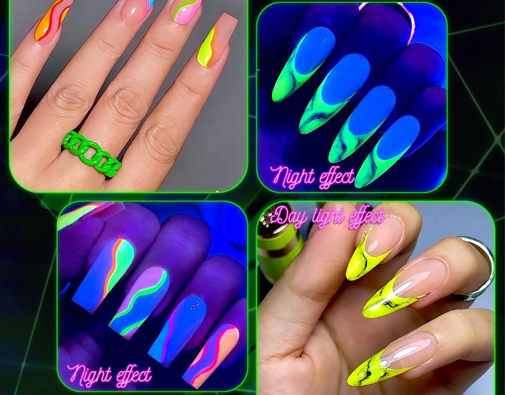 How to Make Glow in the Dark Nail Polish ND Nails Supply