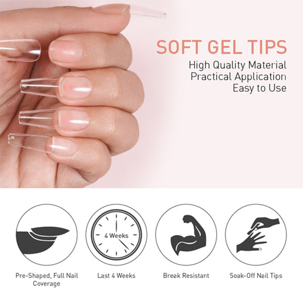 Magic Gel Nail Tips Kit - Create Dream Nails At Home! – SugarPepper.se