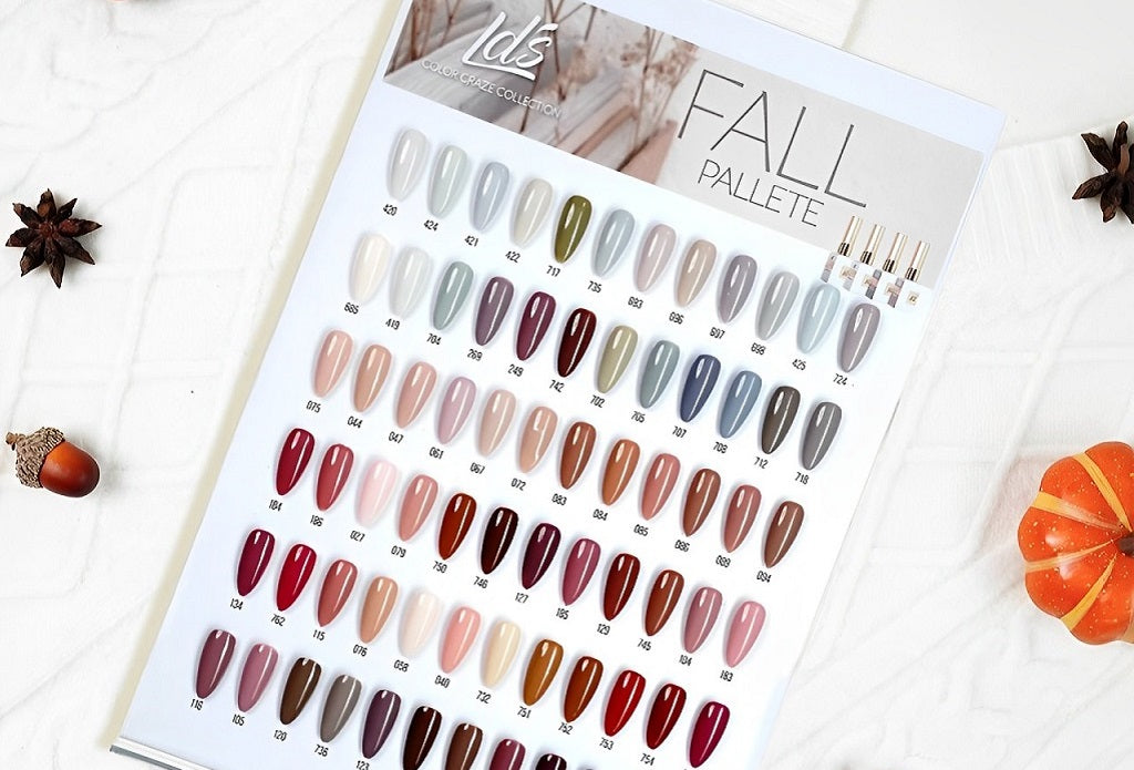 LDS Color Craze Gel Polish Fall Collection