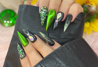 Lavishly Detailed and Remarkably Unique: The Art of Gemstone Nails