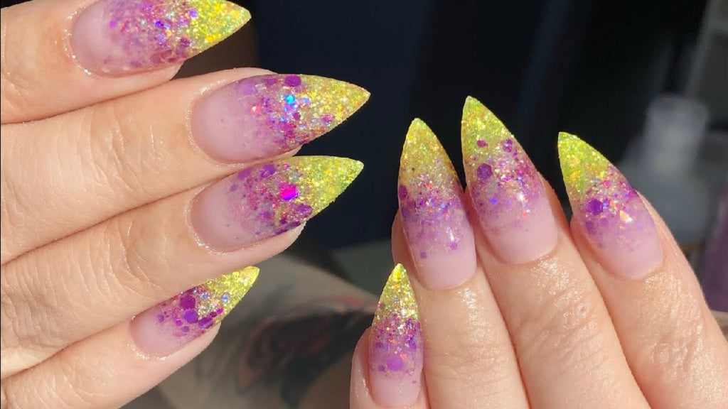 30+ Glitter Nail Art Designs 2018 | BeautyBigBang