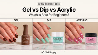 Gel vs dip vs acrylic — which nail system is best for beginners, ND Nail Supply