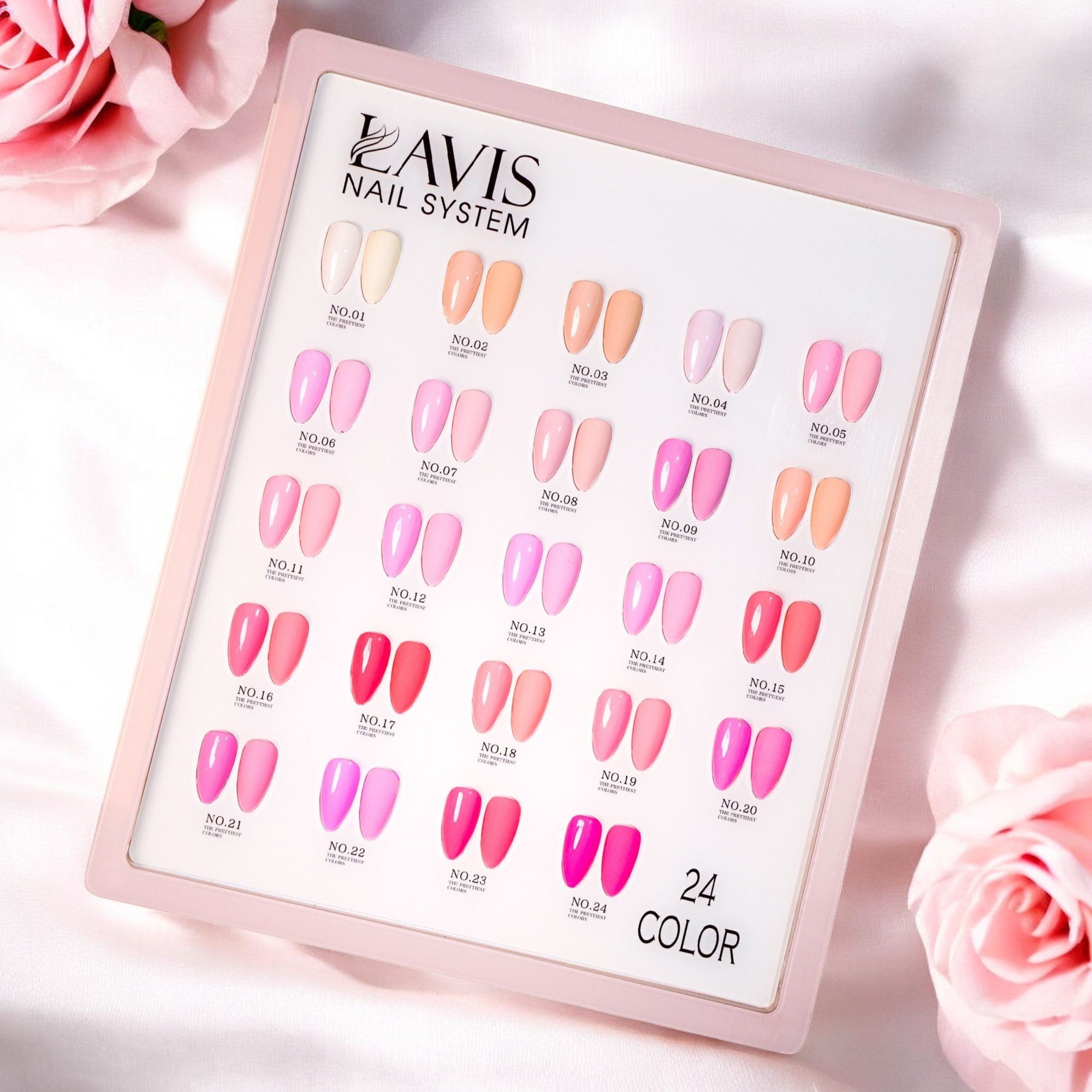 Lavis Pink Gel Collection