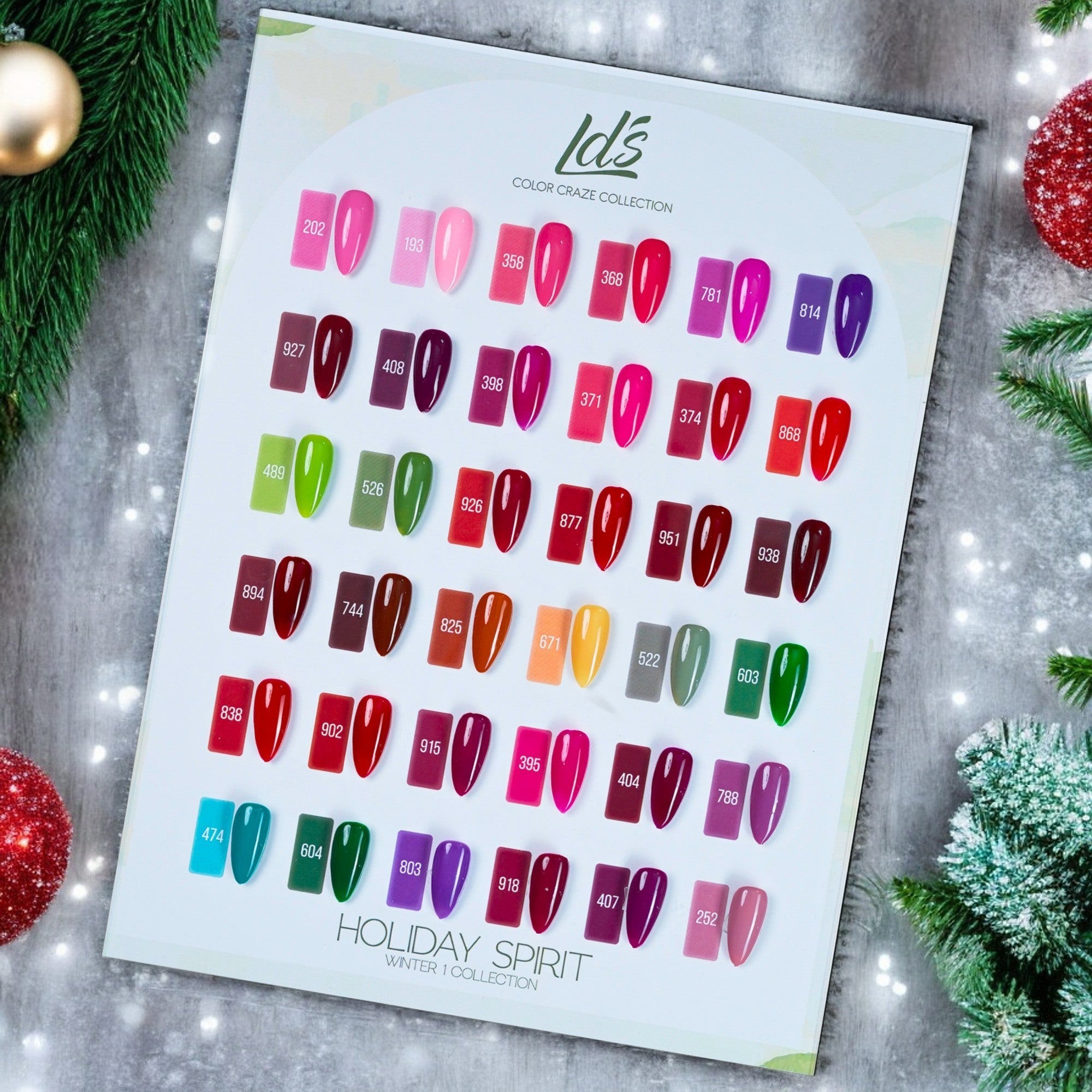 LDS Color Craze - Winter 1 Holiday Spirit Collection