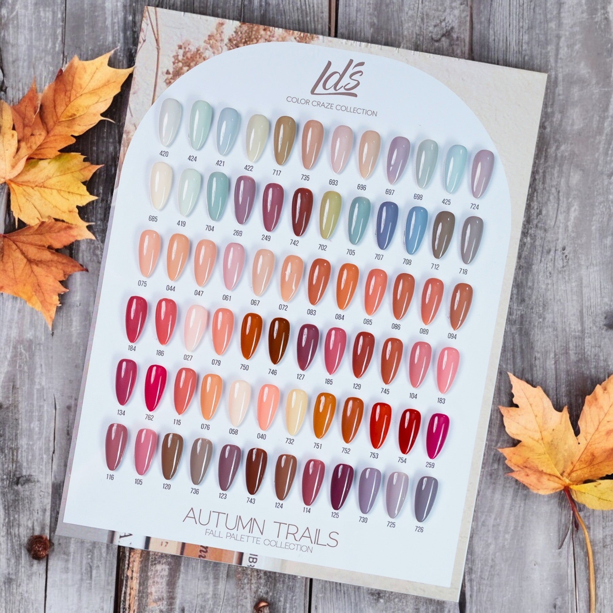 LDS Color Craze - AUTUMN TRAILS COLLECTION