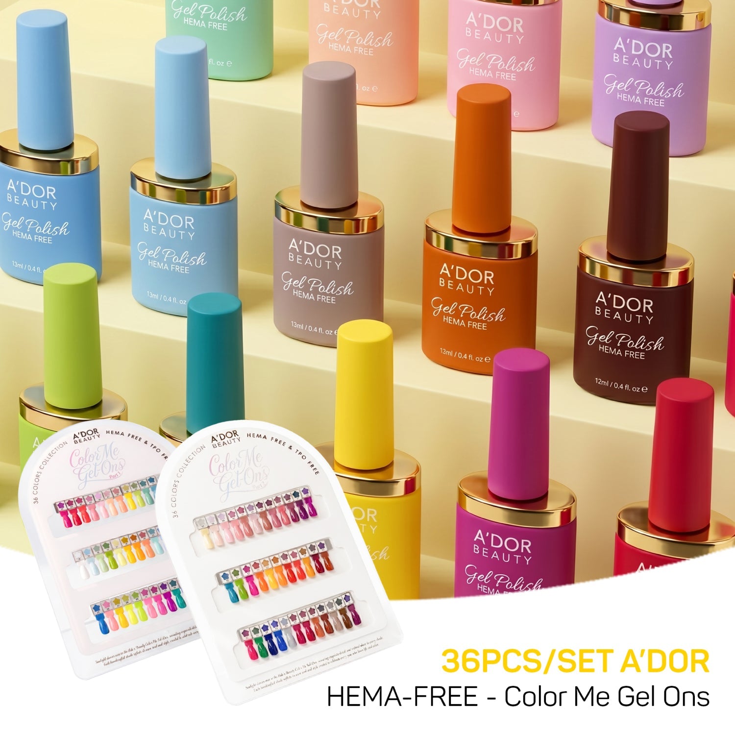 A'DOR Color Me Gel-Ons - ND Nails Supply