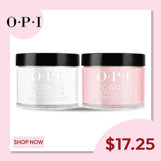 OPI Pink & White