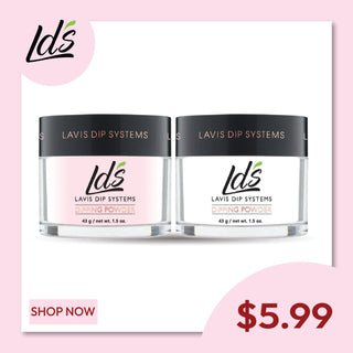 LDS Pink & White, Clear Powder
