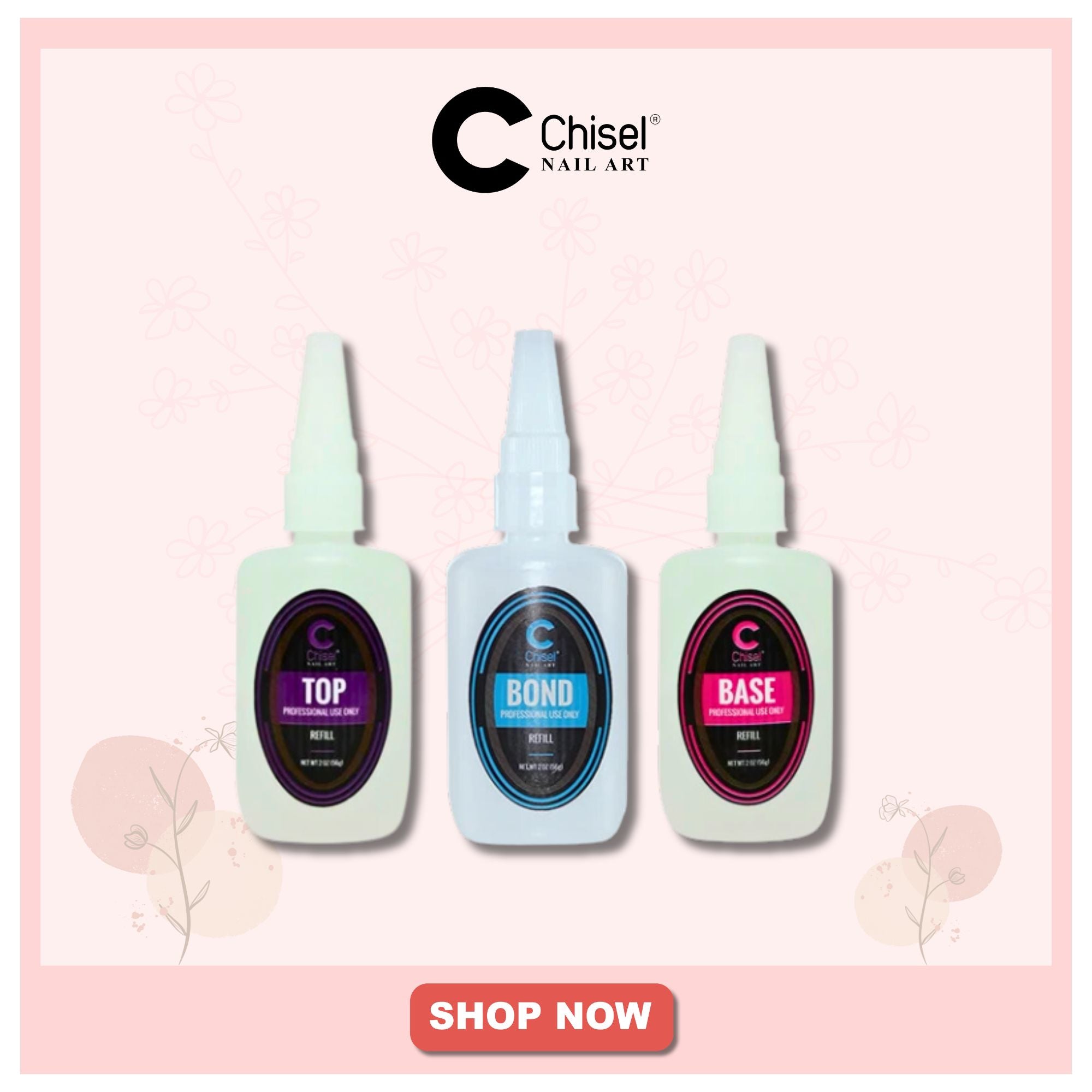 Chisel Liquid Monomer Ema & Nail Preps