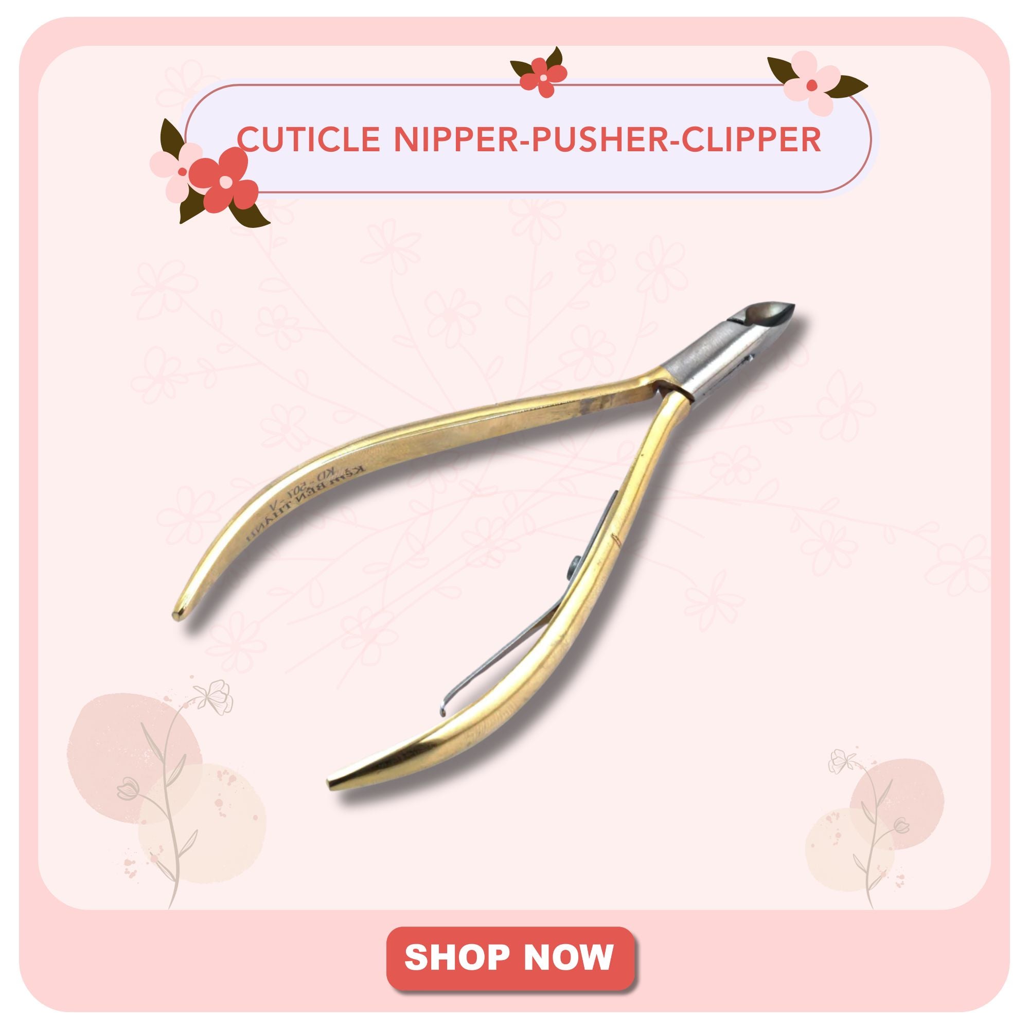 Cuticle Nipper-Pusher-Clipper