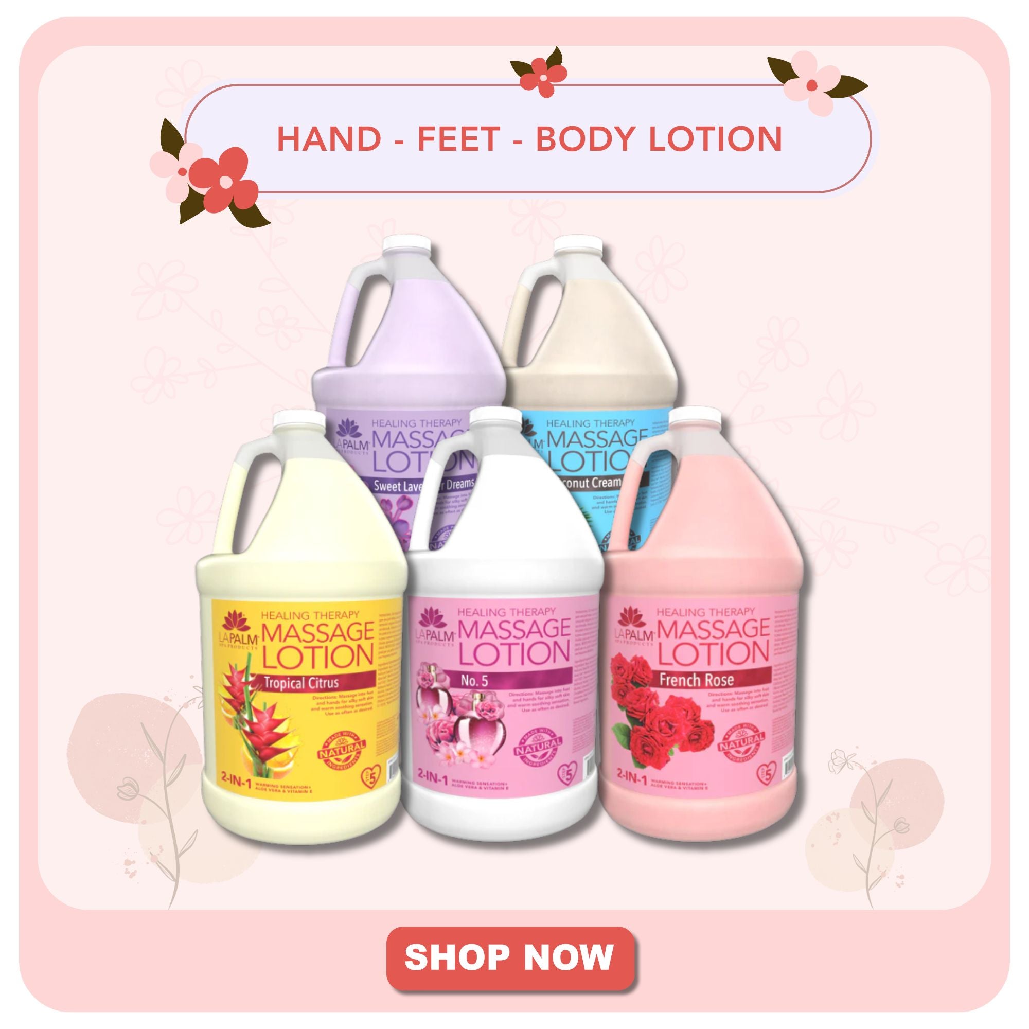 Hand - Feet - Body Lotion