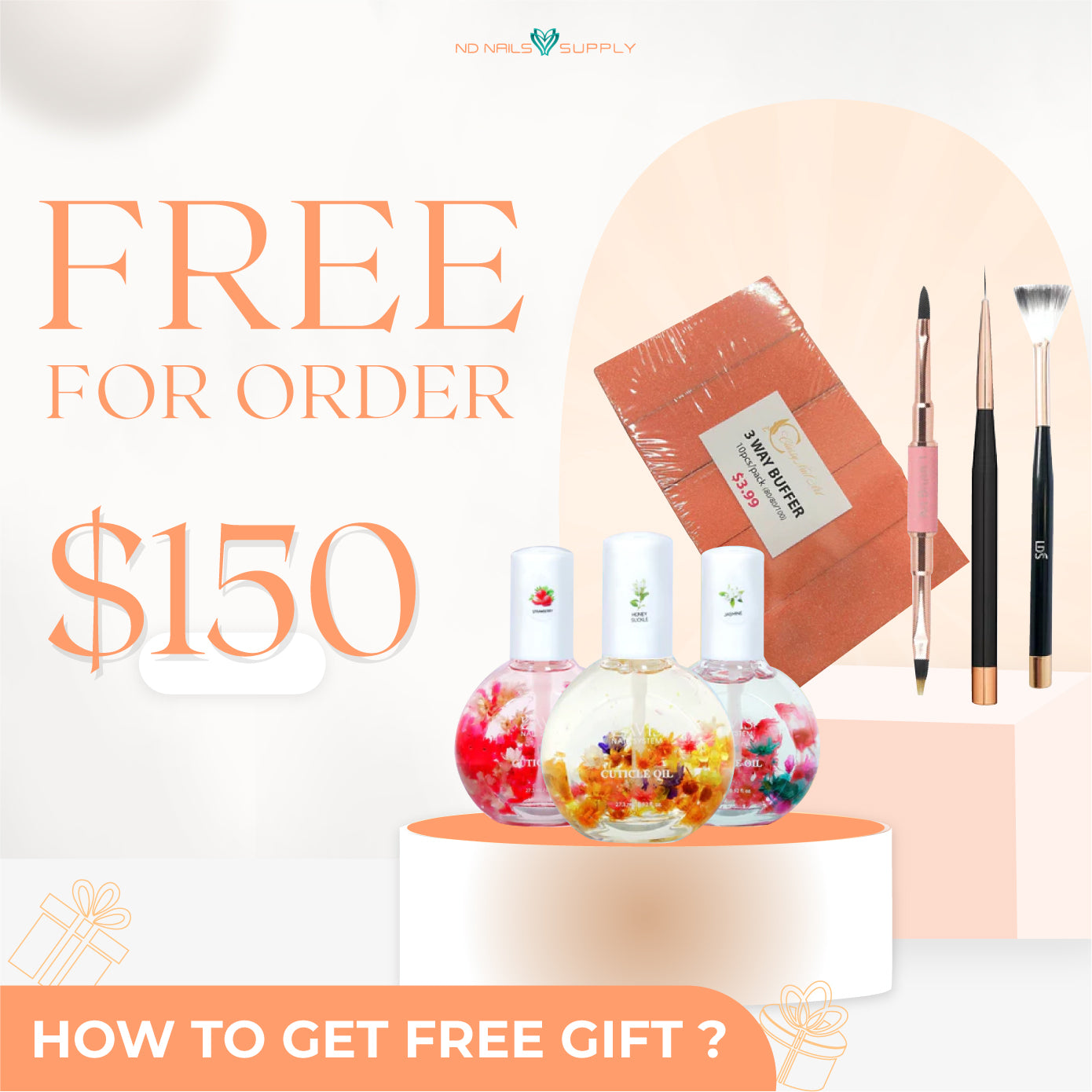 Free Gift For Order $150