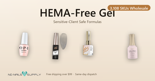 HEMA-Free TPO-Free Gel — 3,108 SKUs across OPI, LDS, Lavis, Kiara Sky at ND Nails Supply