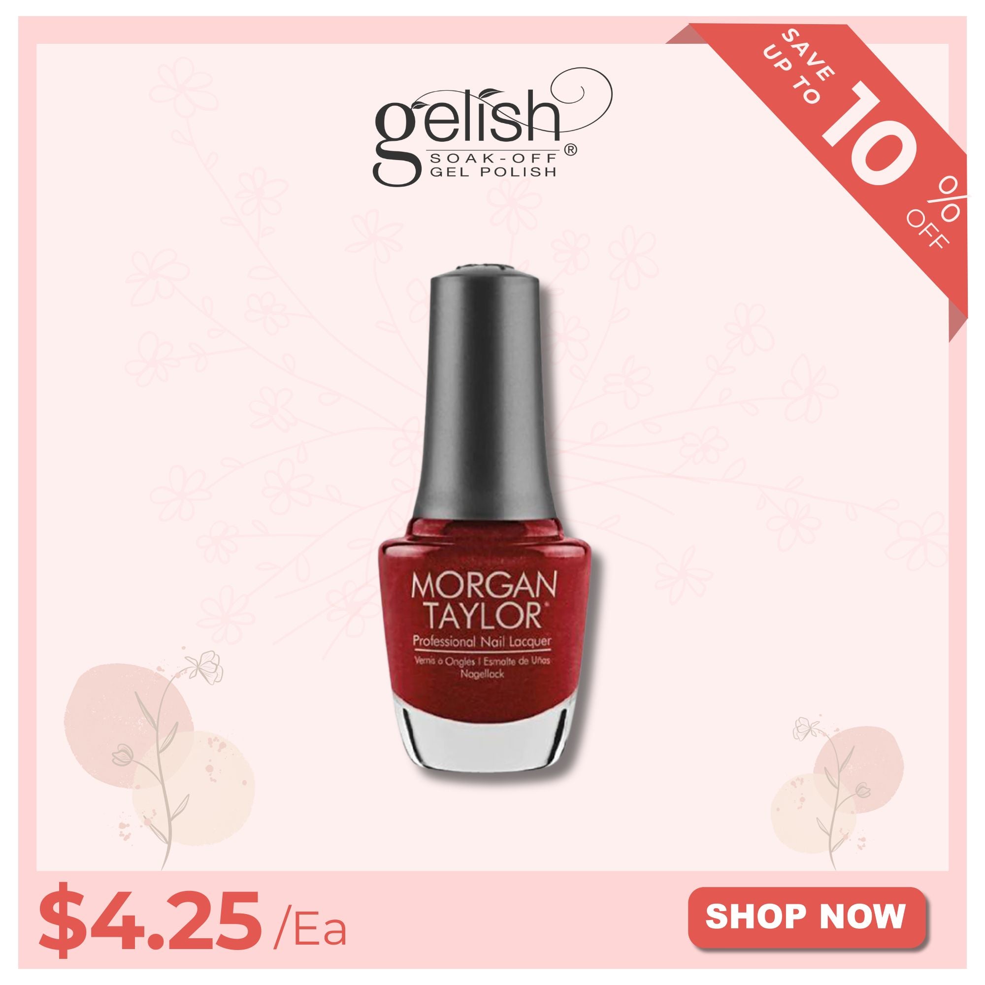 Gelish Morgan Taylor Nail Lacquer