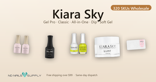 Kiara Sky — 320 SKUs Gel Pro + Classic + All-in-One + Dip + Soft Gel at ND Nails Supply