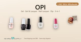OPI — 1,582 SKUs Gel + Duo + Lacquer + Dip + 3-in-1 at ND Nails Supply