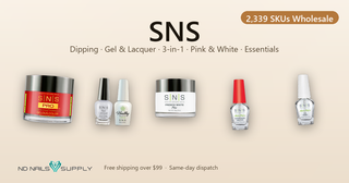SNS — 2,339 SKUs Dip + Gel & Lacquer + 3-in-1 + Pink & White + Essentials at ND Nails Supply