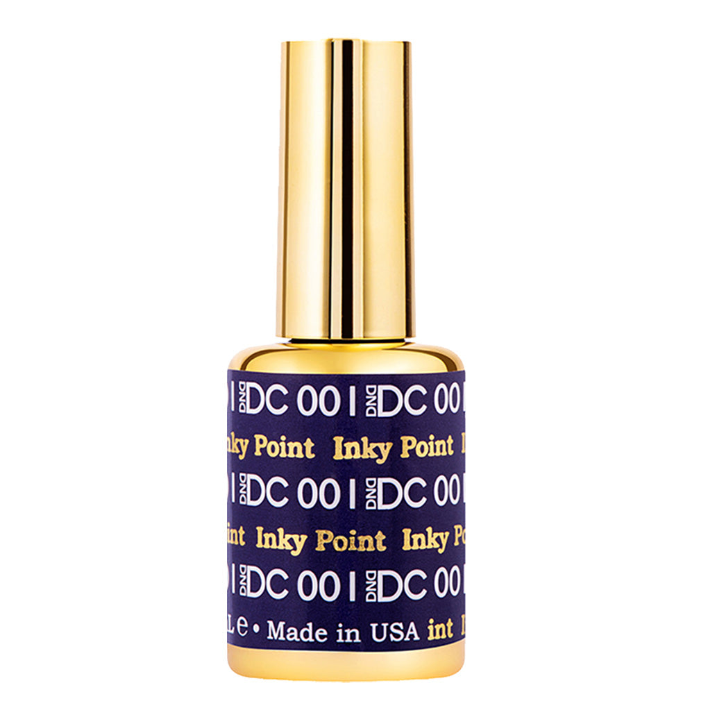 DND DC Gel Nail Polish Duo - 001 Purple Colors - Inky Point