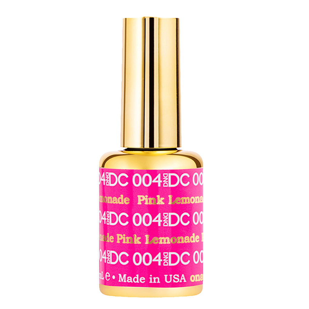 DND DC Gel Nail Polish Duo - 004 Pink Colors - Pink Lemonade