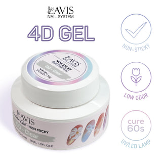 LAVIS Builder Gel Jar Non Sticky - 00 Clear 30g