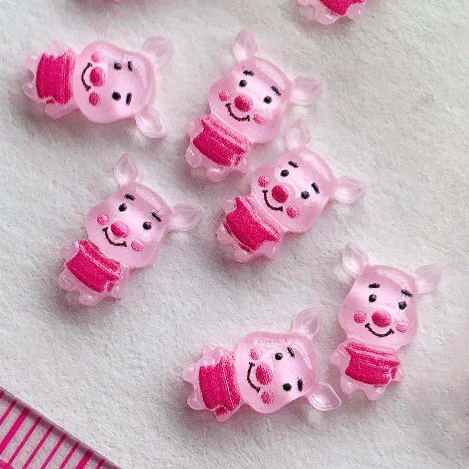 #173 2PCS Piglet Nail Charm