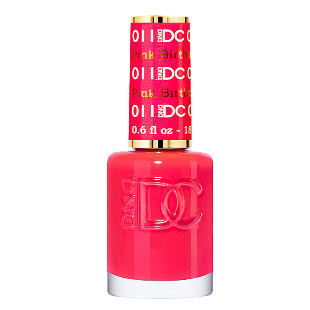 DND DC Gel Nail Polish Duo - 011 Pink Colors - Pink Birthday