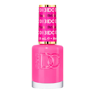 DND DC Gel Nail Polish Duo - 013 Pink Colors - Brilliant Pink