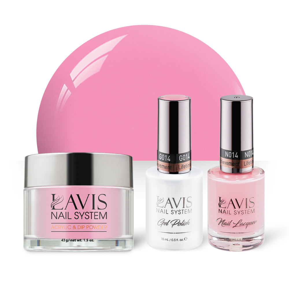 LAVIS 3 in 1 - 014 Lifetime Achievement - Acrylic & Dip Powder, Gel & Lacquer