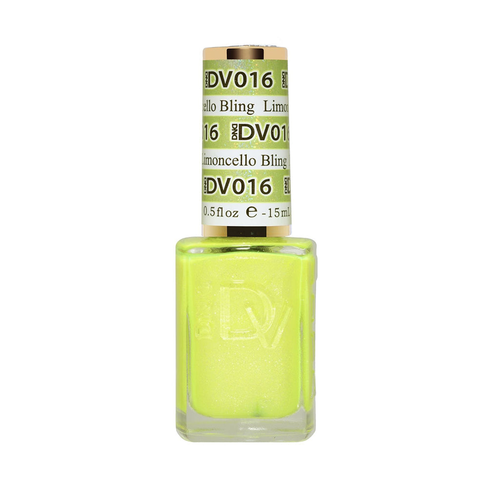 DND DIVA Nail Lacquer - 016 Limoncello Bling