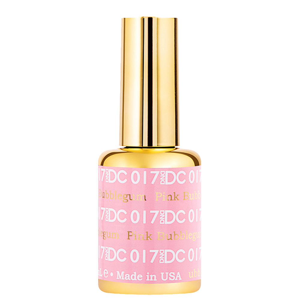 DND DC Gel Nail Polish Duo - 017 Pink Colors - Pink Bubblegum