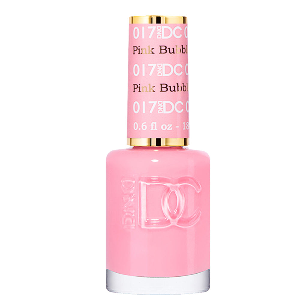 DND DC Gel Nail Polish Duo - 017 Pink Colors - Pink Bubblegum