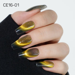 LAVIS Cat Eyes CE16 - 01 - Gel Polish 0.5 oz - Double Vision Collection